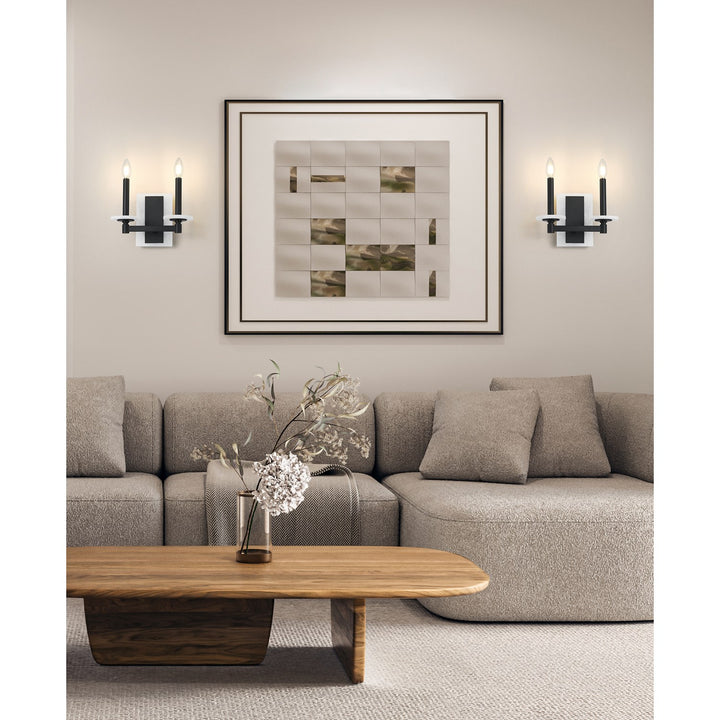 2 Light Wall Sconce