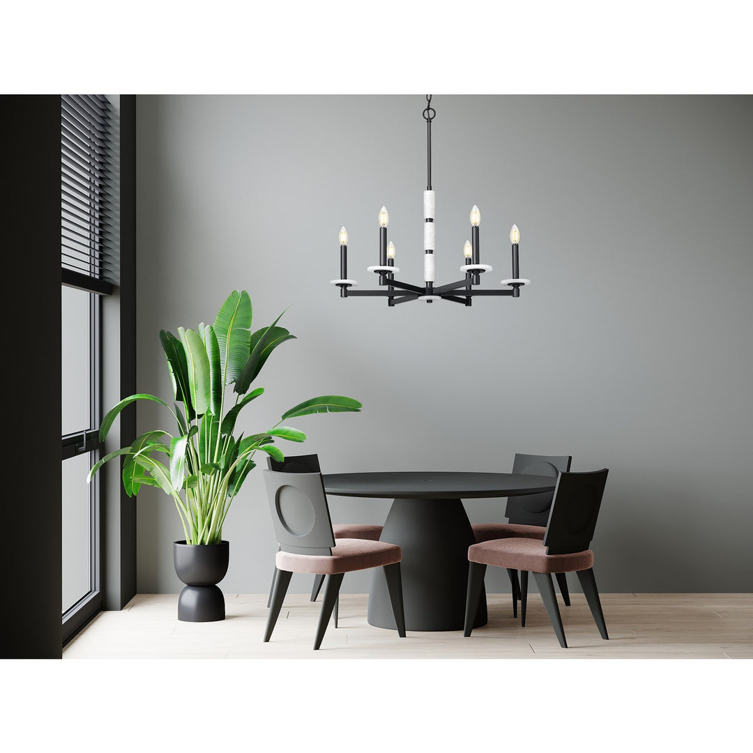 6 Light Chandelier