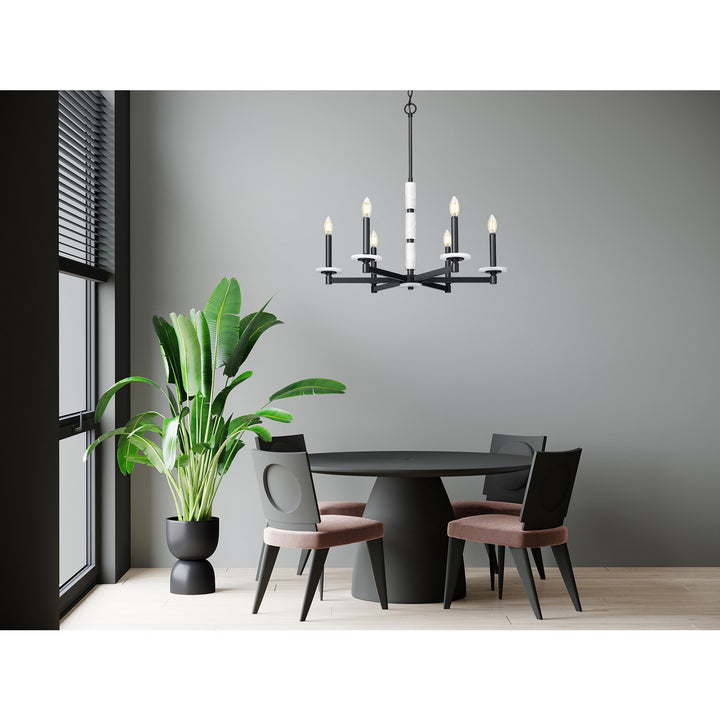 6 Light Chandelier