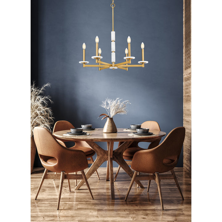 6 Light Chandelier