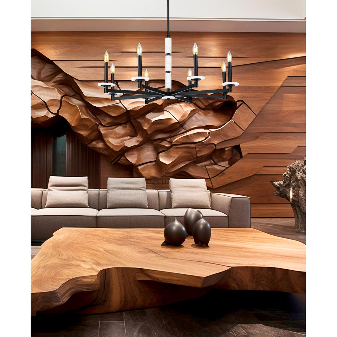 8 Light Chandelier