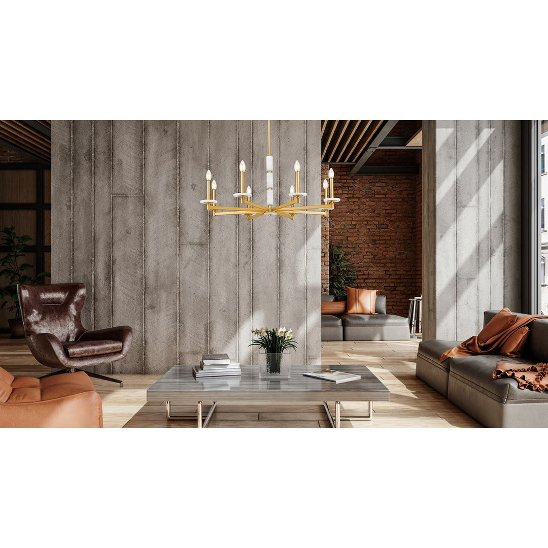 8 Light Chandelier