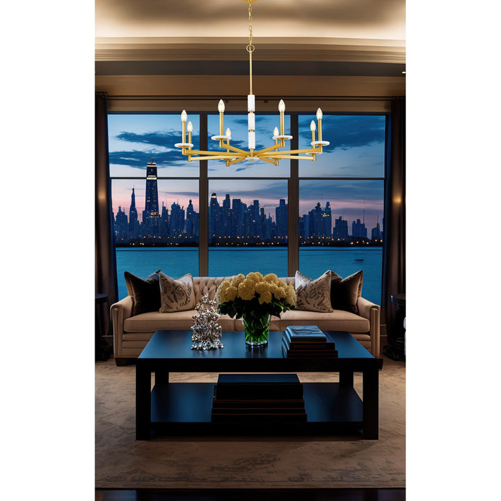 8 Light Chandelier