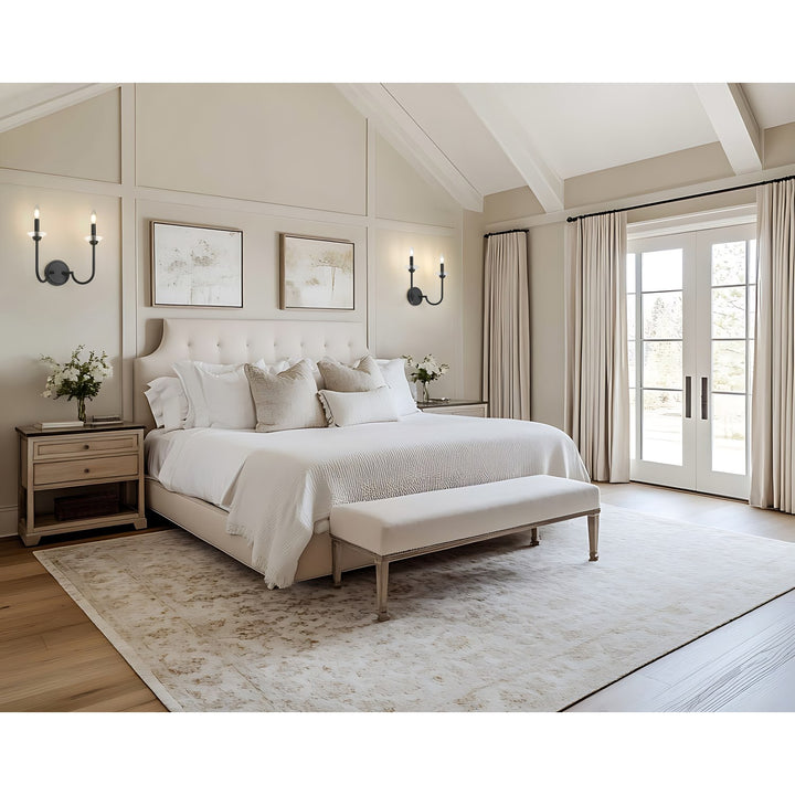 2 Light Wall Sconce