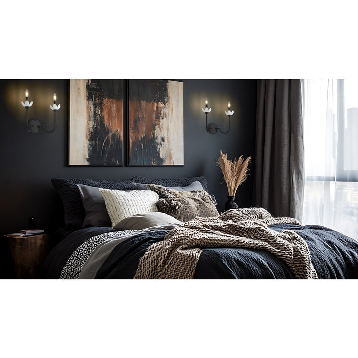 2 Light Wall Sconce