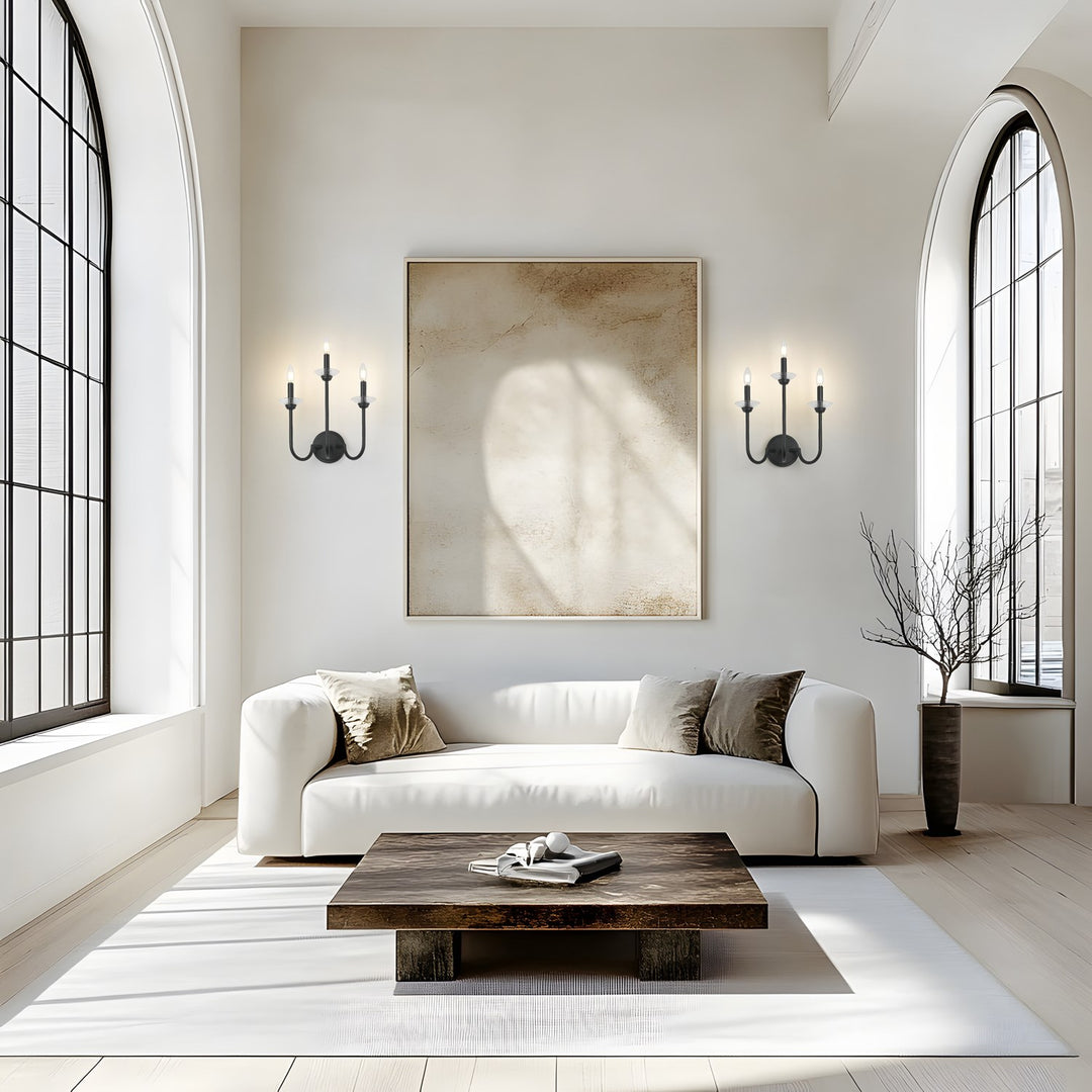 3 Light Wall Sconce
