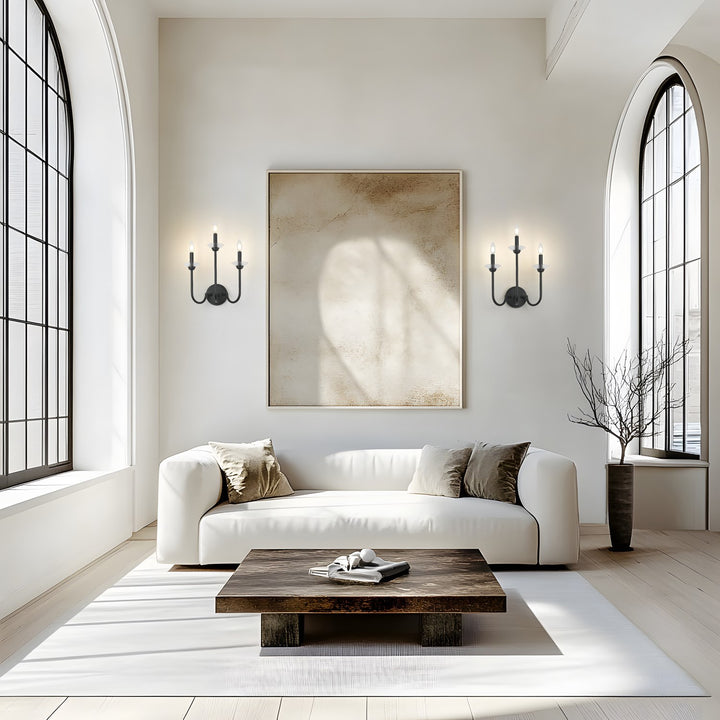 3 Light Wall Sconce