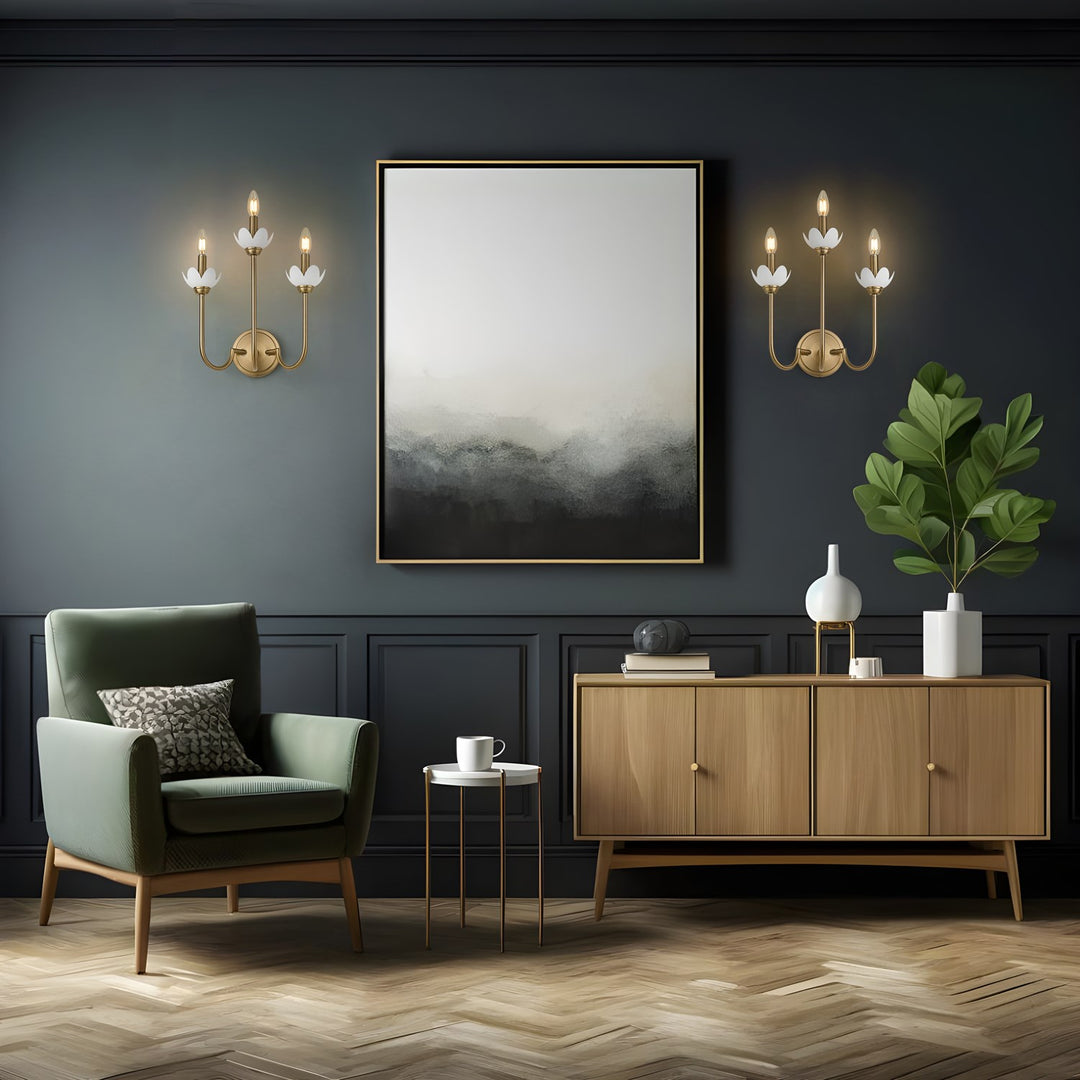 3 Light Wall Sconce