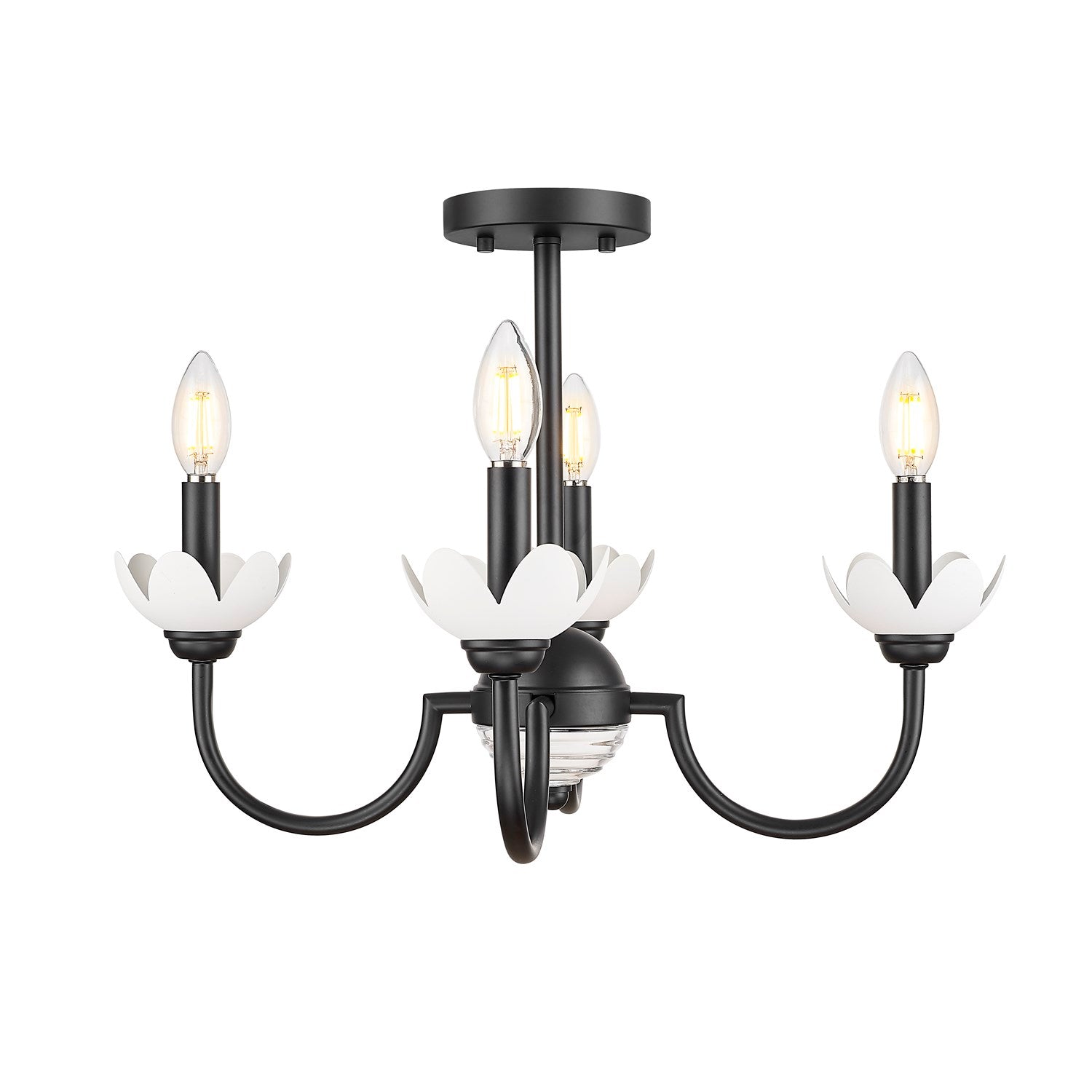 4 Light Semi Flush Mount by Z-Lite