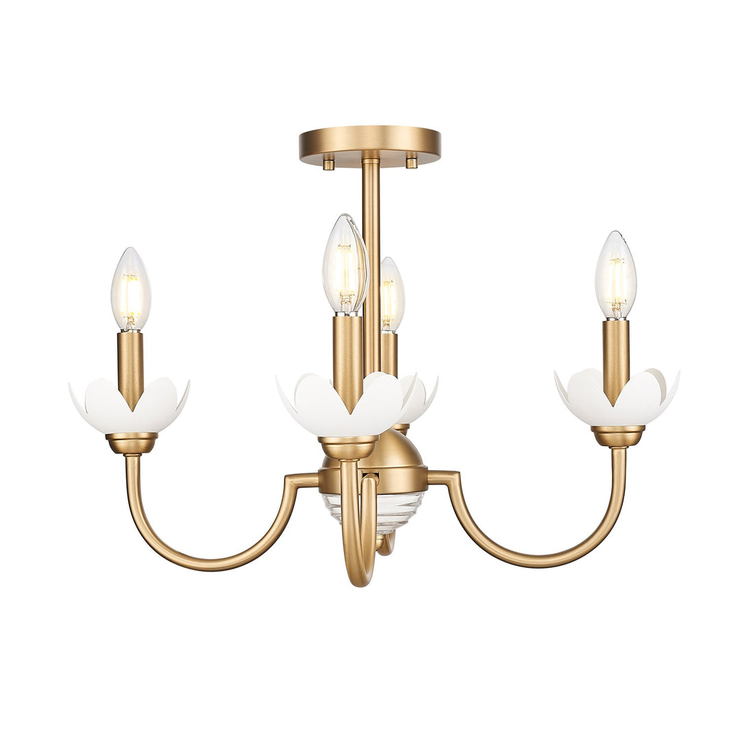 4 Light Semi Flush Mount by Z-Lite