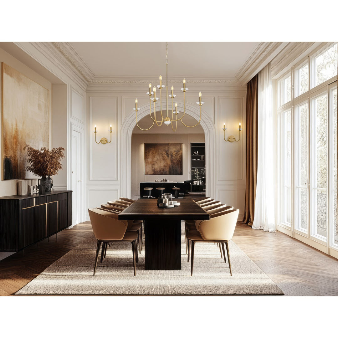 8 Light Chandelier