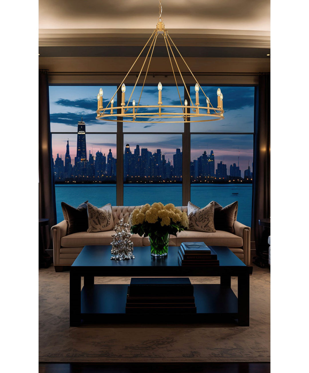 12 Light Chandelier