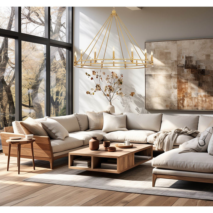 16 Light Chandelier