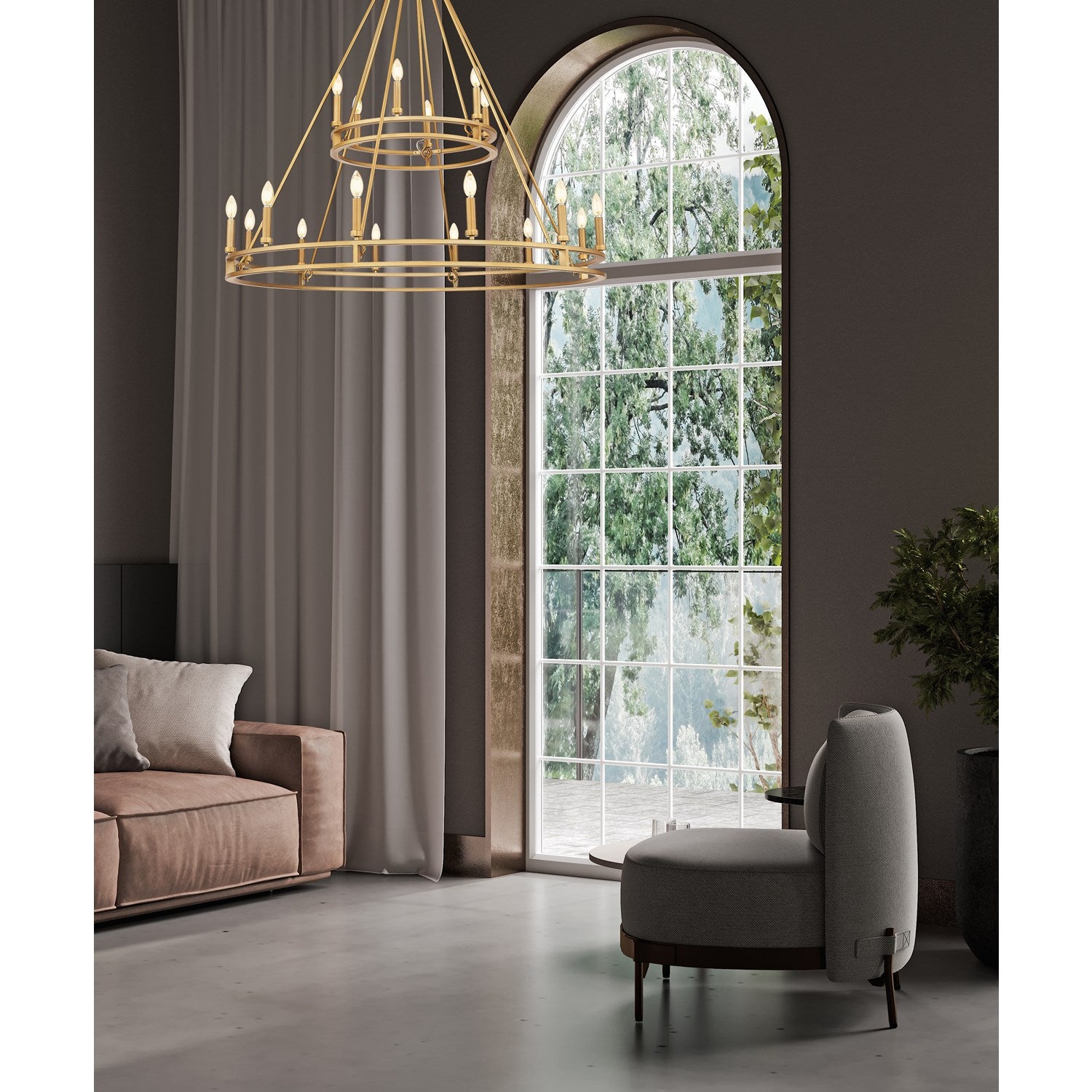 18 Light Chandelier