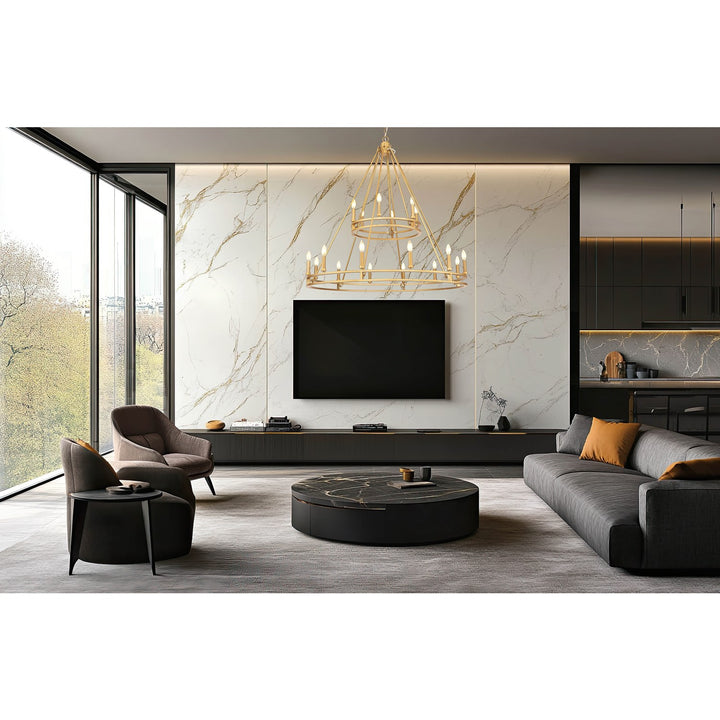 18 Light Chandelier