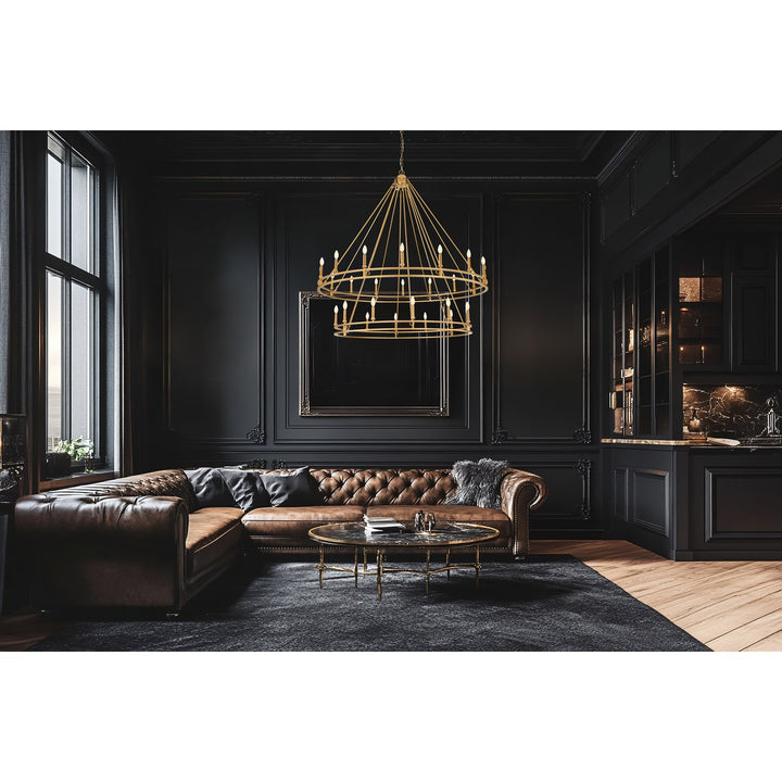 28 Light Chandelier