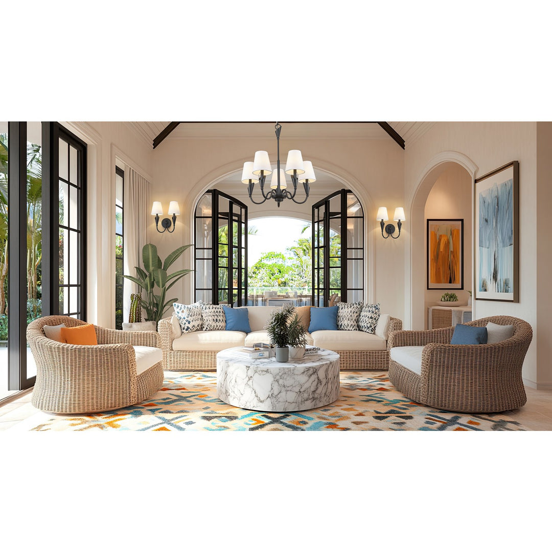 2 Light Wall Sconce