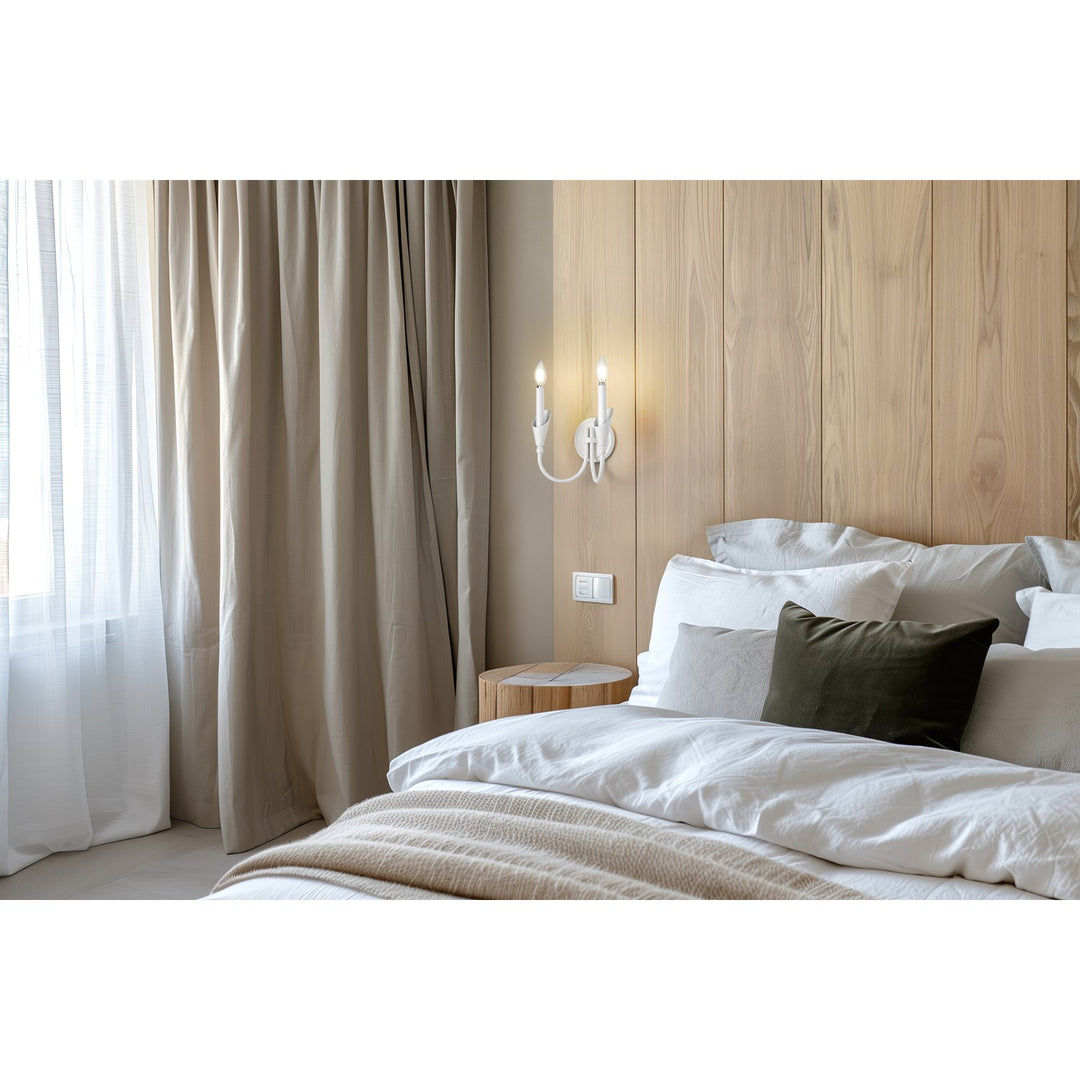 2 Light Wall Sconce