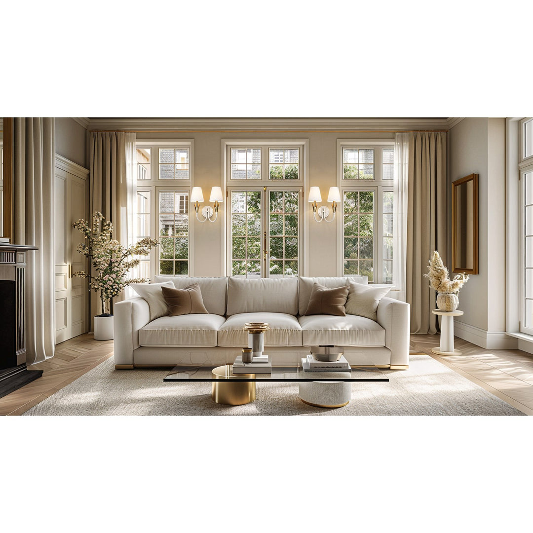2 Light Wall Sconce