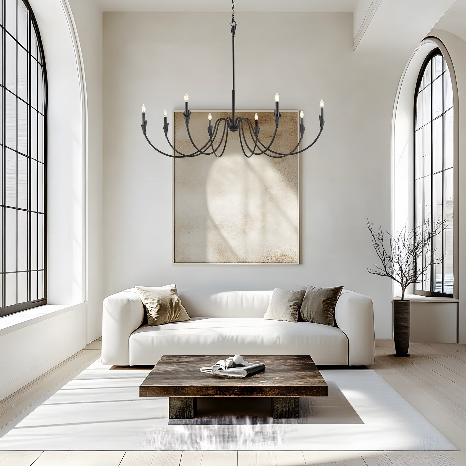 8 Light Chandelier