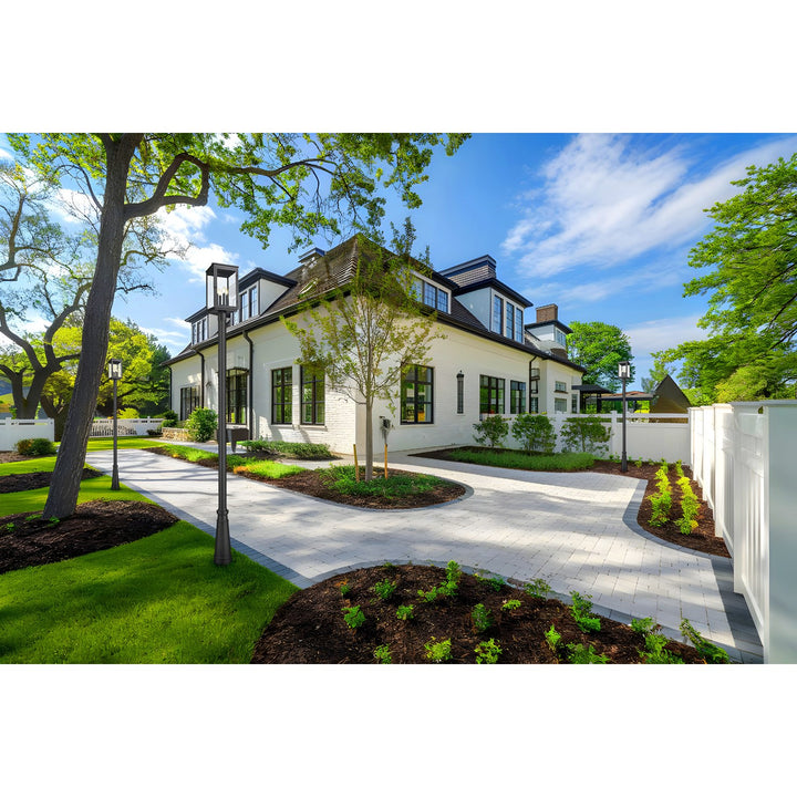 4 Light Outdoor Post Mounted Fixture