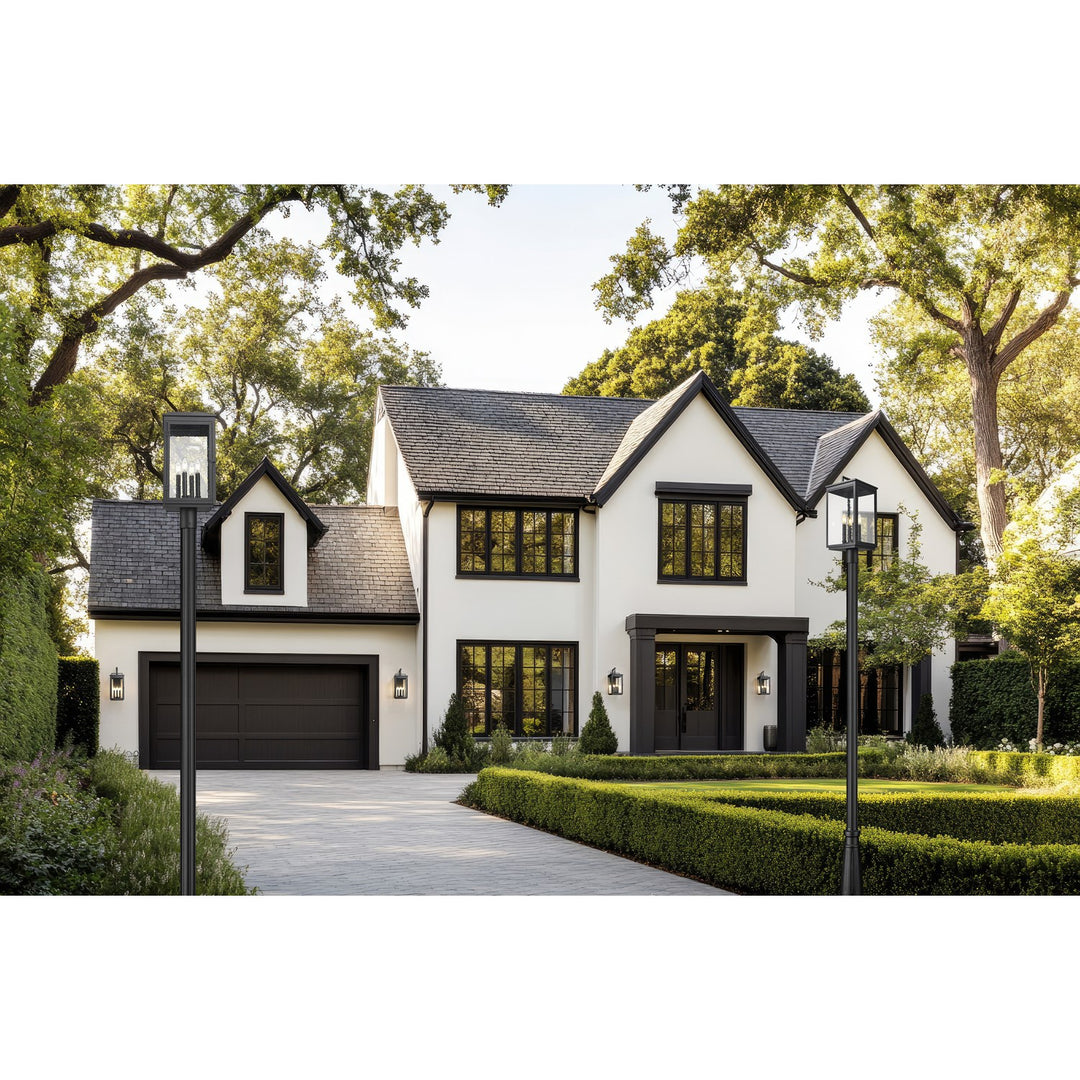 4 Light Outdoor Post Mounted Fixture