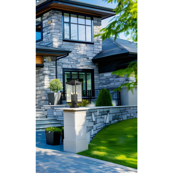 5 Light Outdoor Pier Mounted Fixture