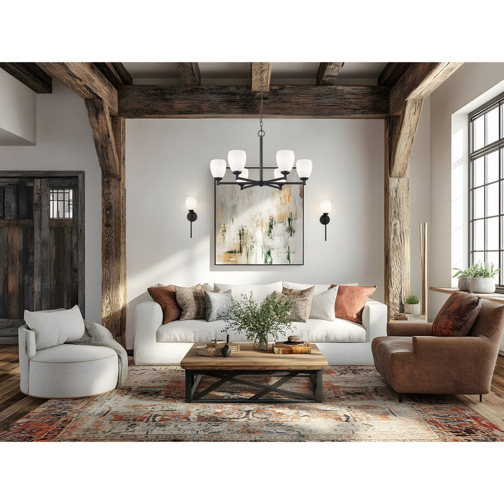 6 Light Chandelier