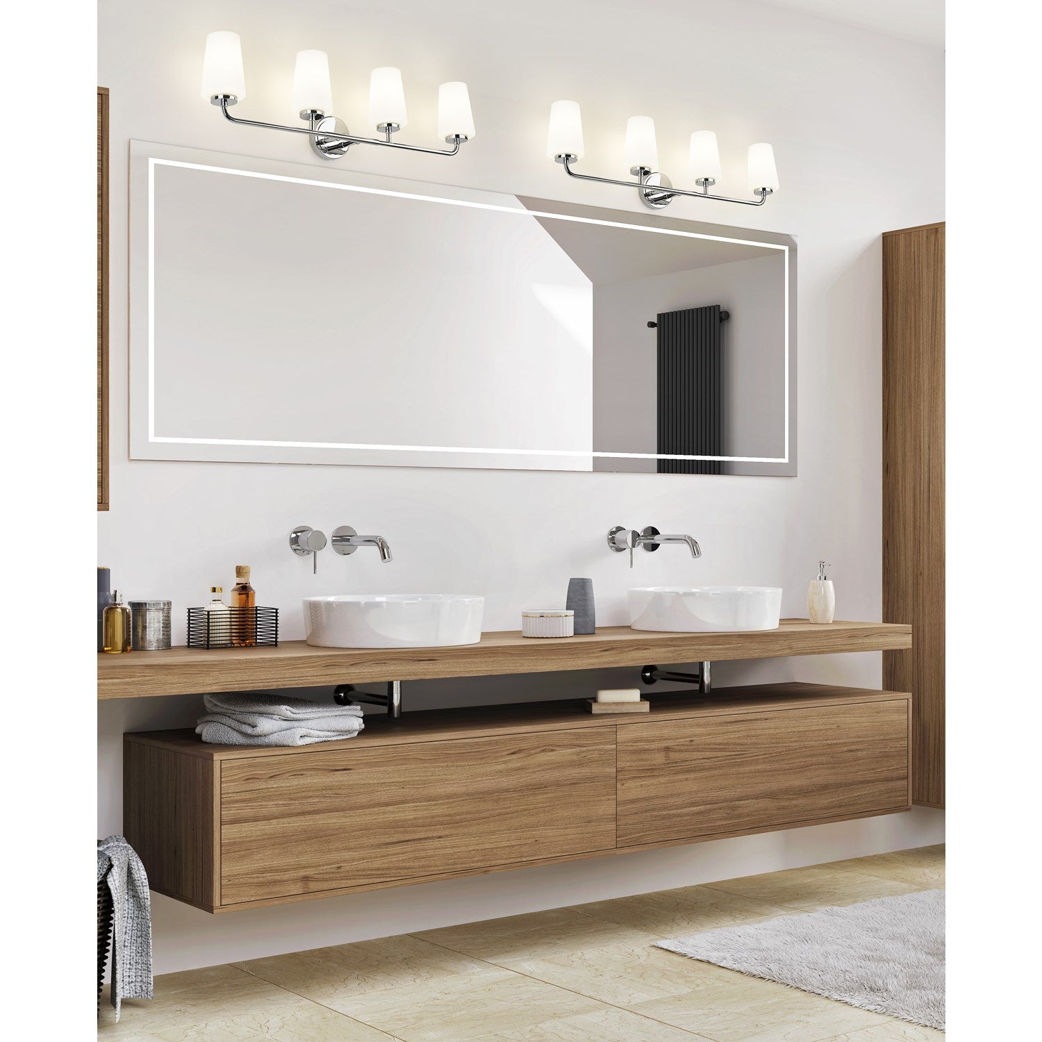 4 Light Vanity