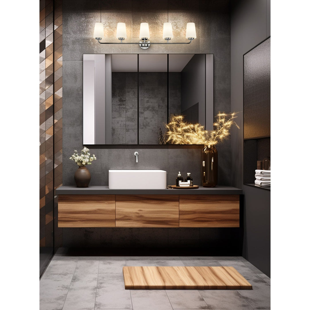 5 Light Vanity