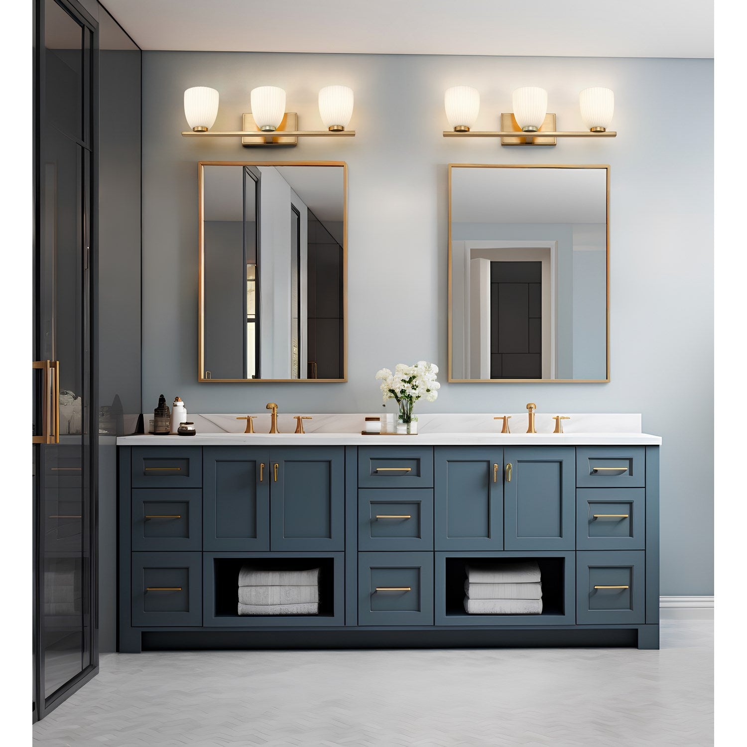 3 Light Vanity