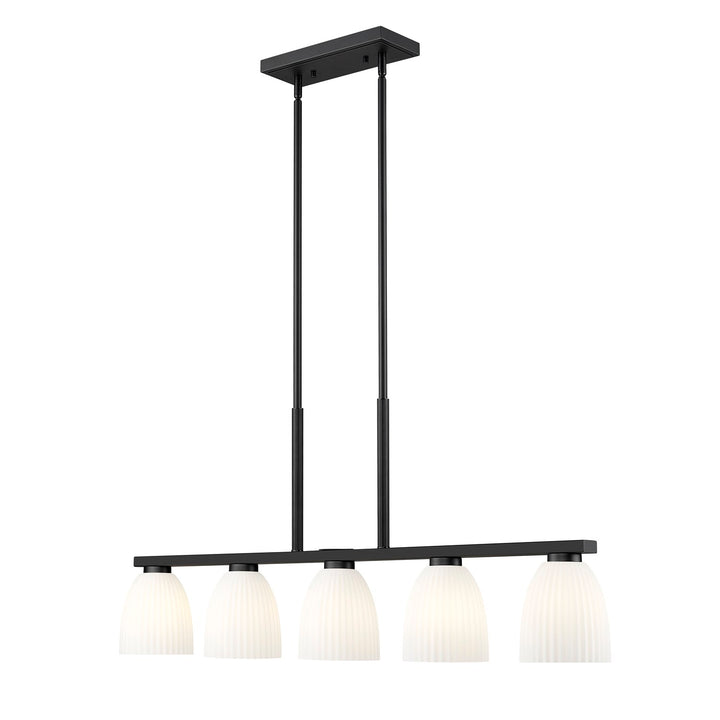 5 Light Linear Chandelier by Z-Lite