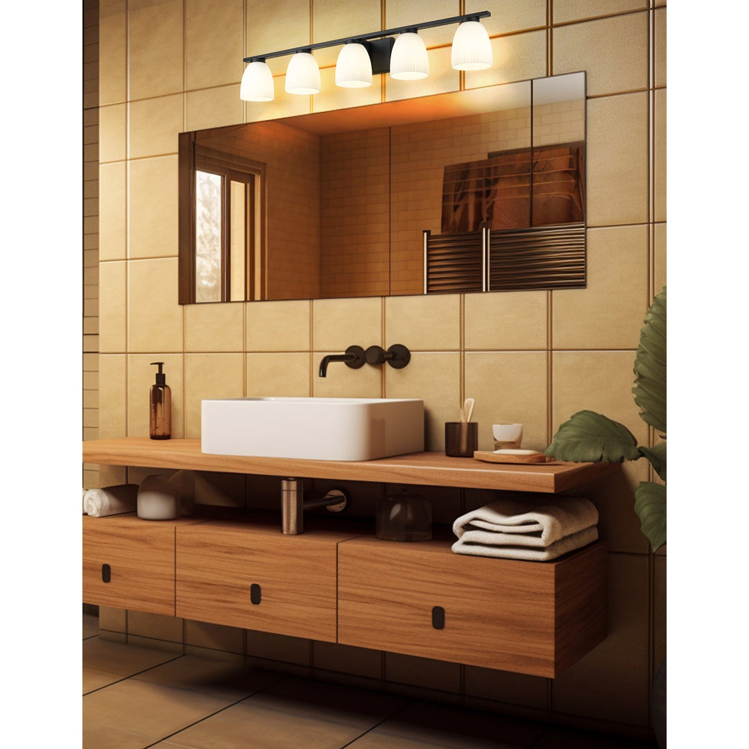 5 Light Vanity