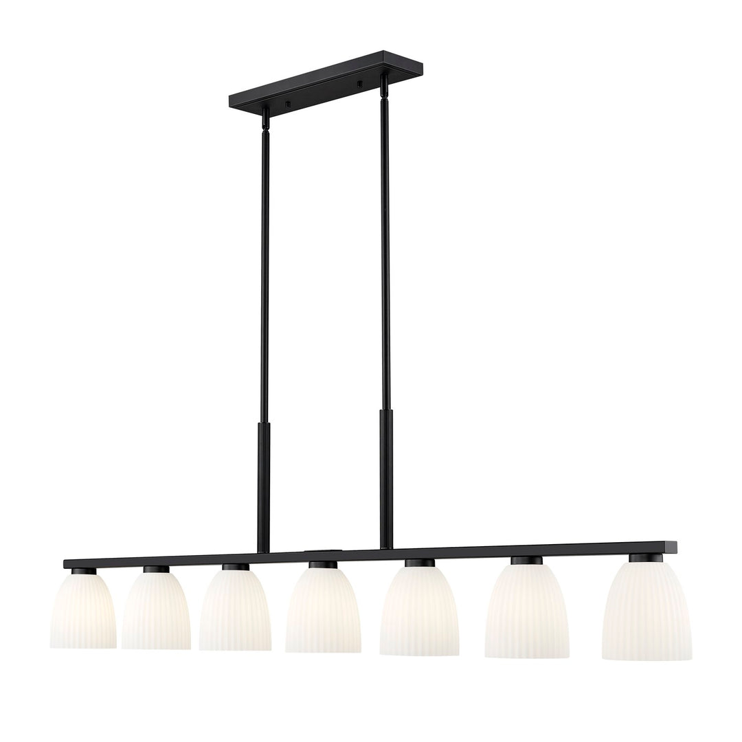7 Light Linear Chandelier by Z-Lite