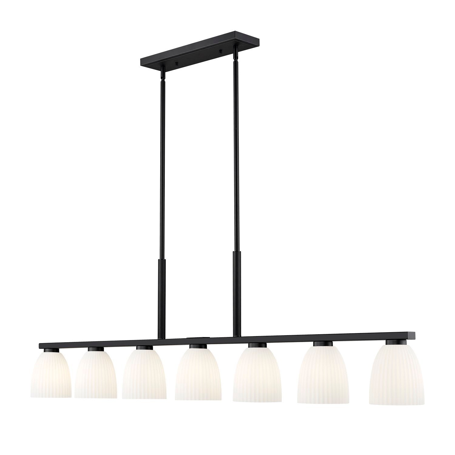 7 Light Linear Chandelier by Z-Lite