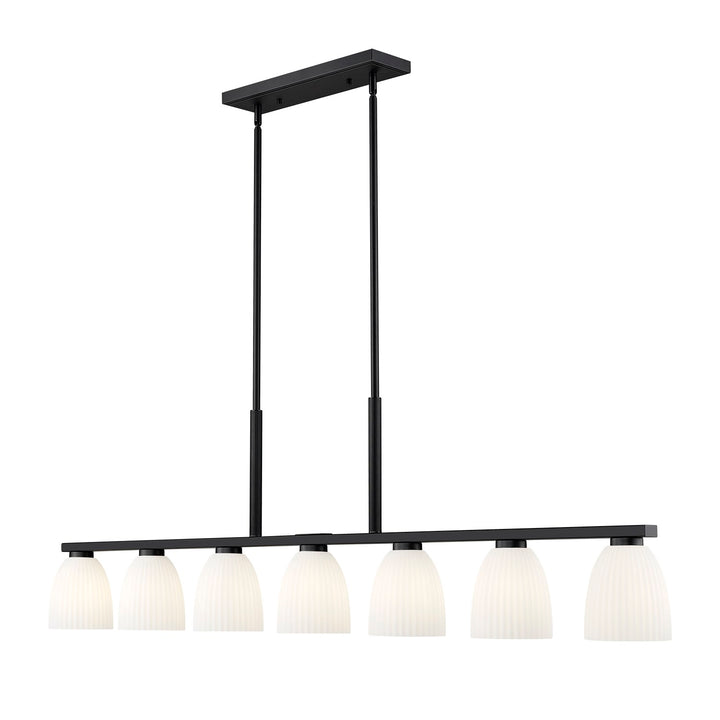 7 Light Linear Chandelier by Z-Lite