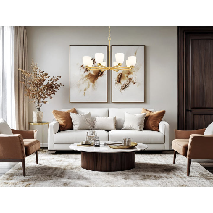 8 Light Chandelier