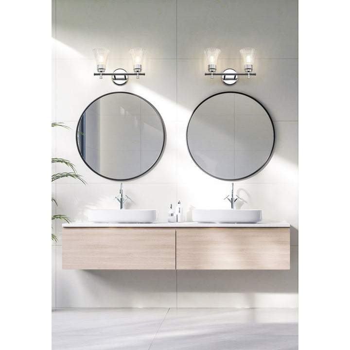 2 Light Vanity