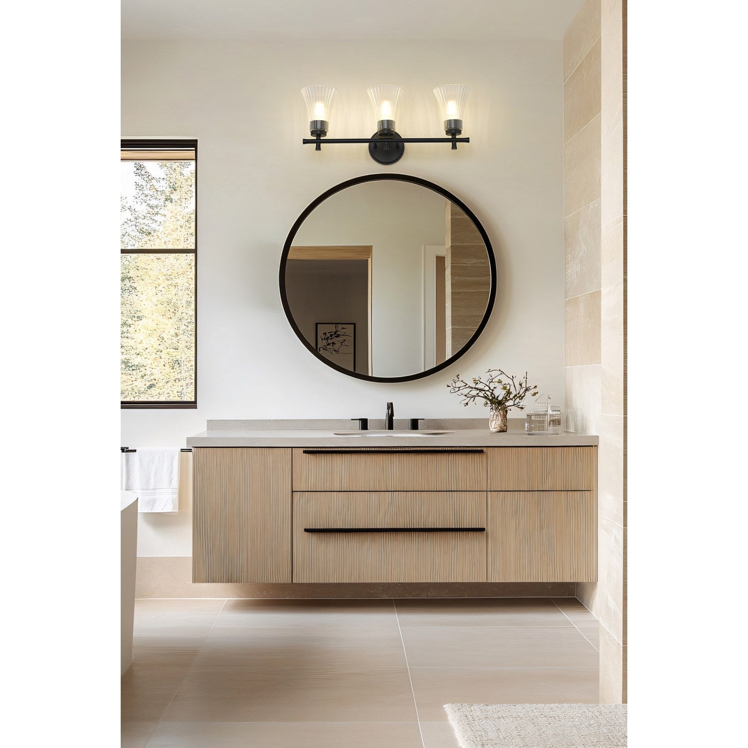3 Light Vanity