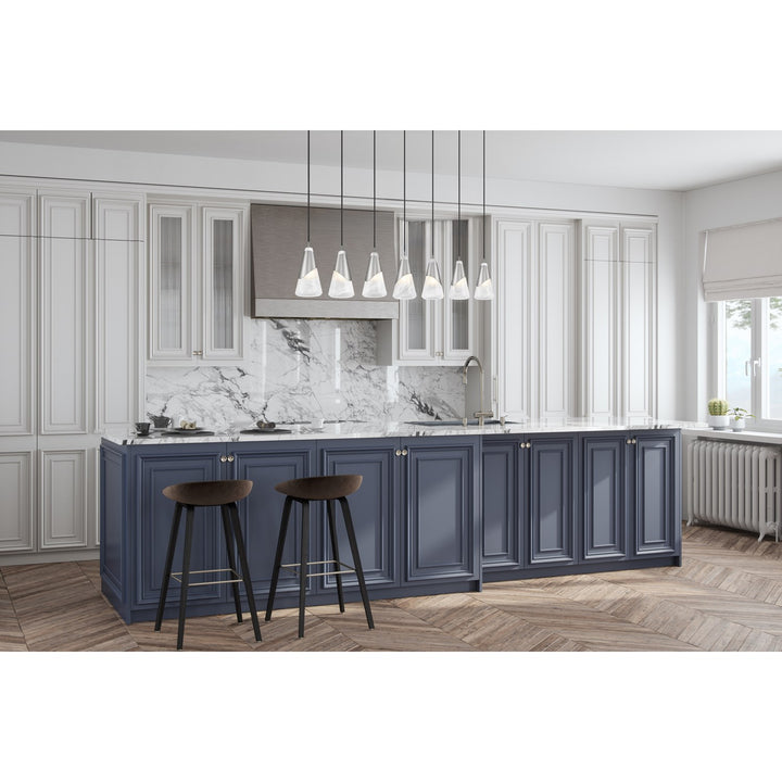 7 Light Linear Chandelier