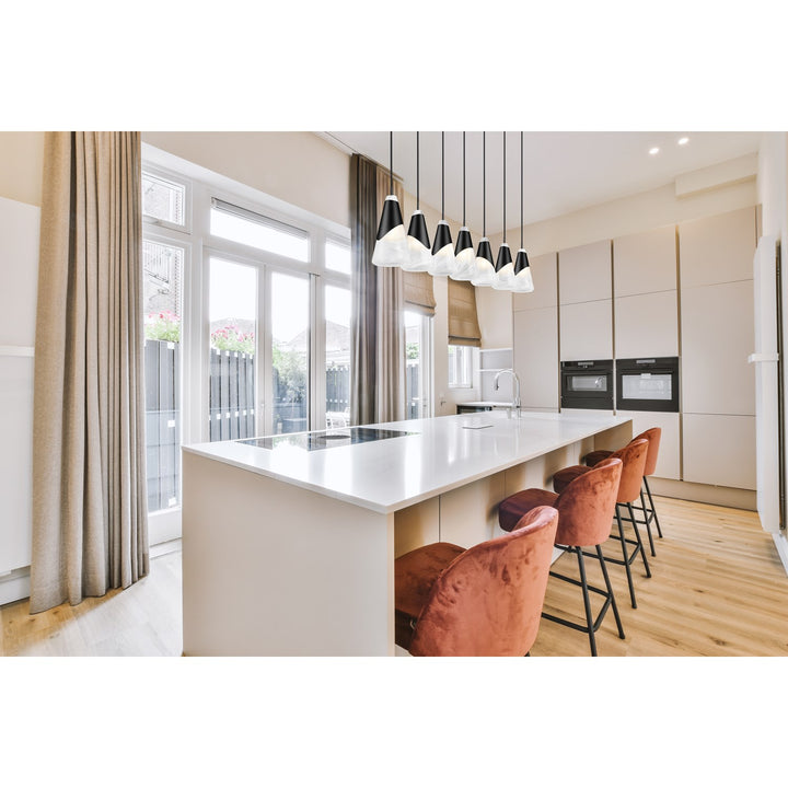 7 Light Linear Chandelier