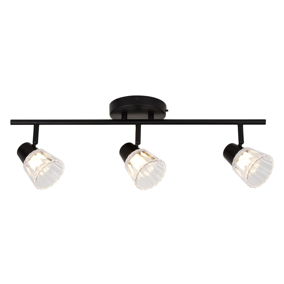 Dalton 23-In. W 3 Light Led Directional Light Matte Black by Vaxcel International