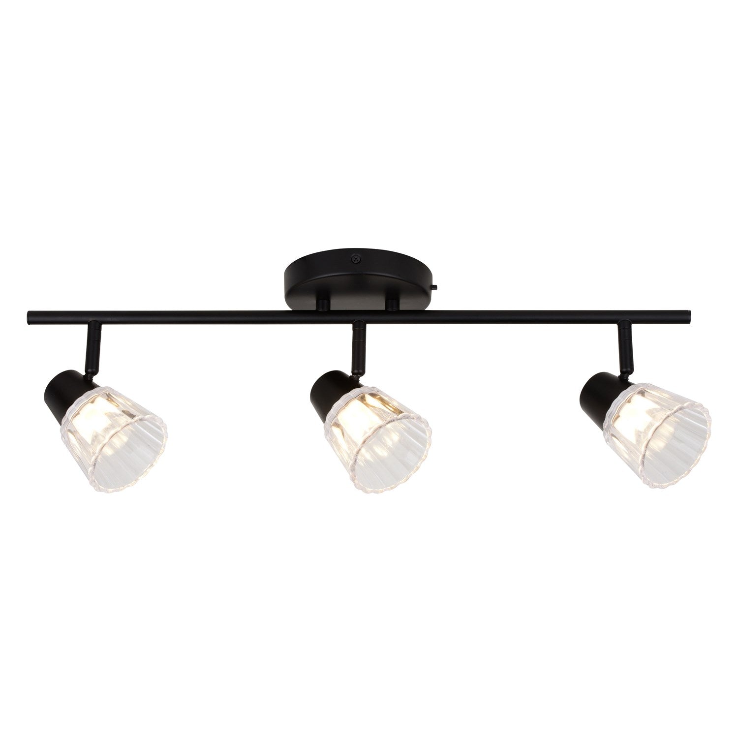 Dalton 23-In. W 3 Light Led Directional Light Matte Black by Vaxcel International