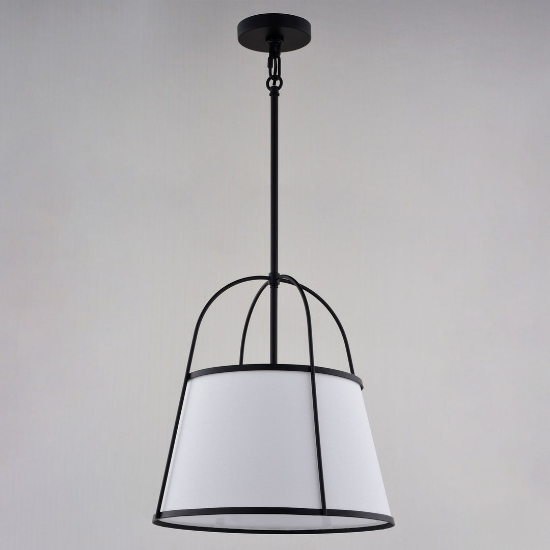 15-In. 1 Light Pendant Matte Black