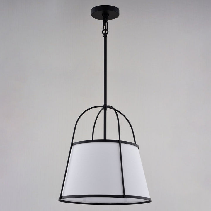 15-In. 1 Light Pendant Matte Black