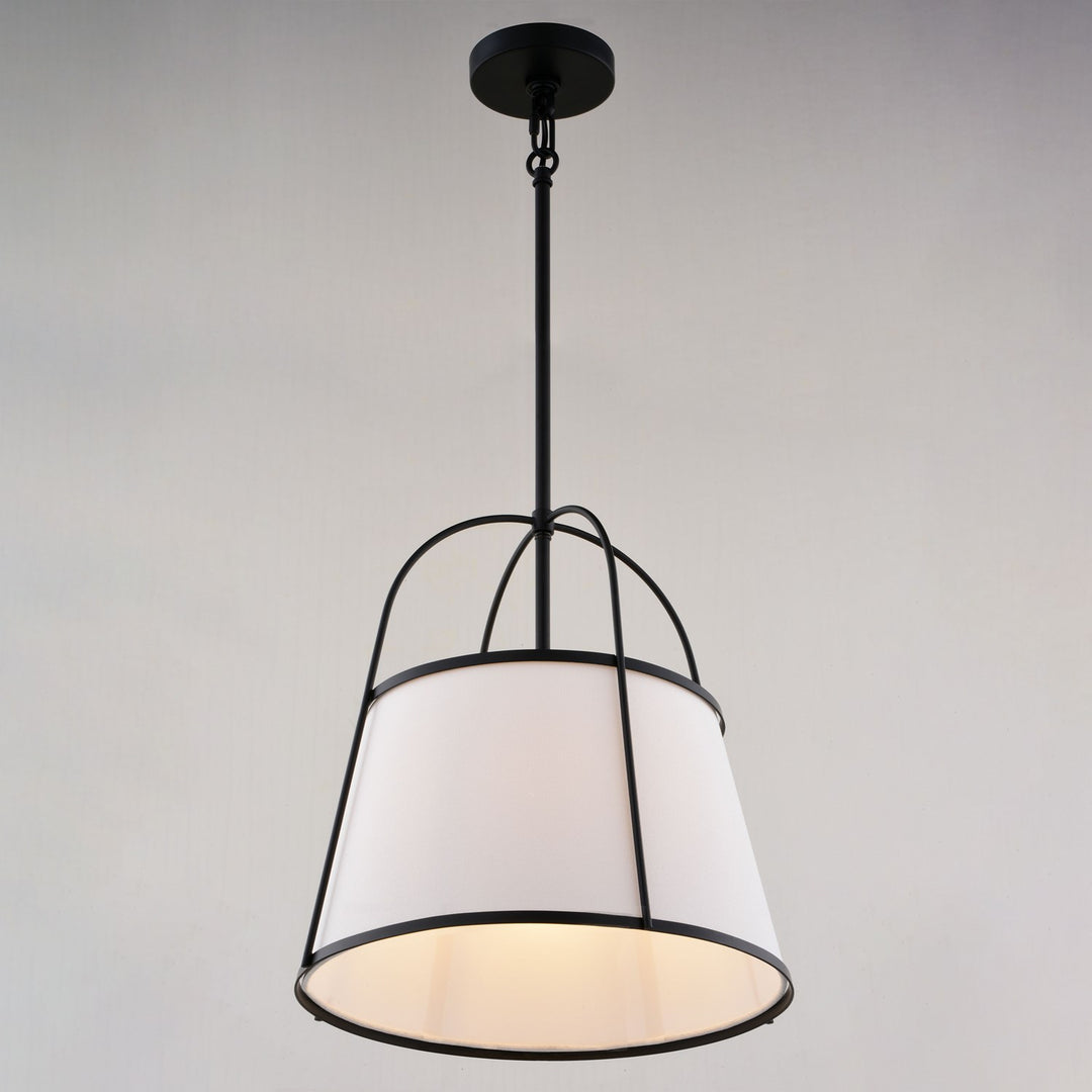 15-In. 1 Light Pendant Matte Black
