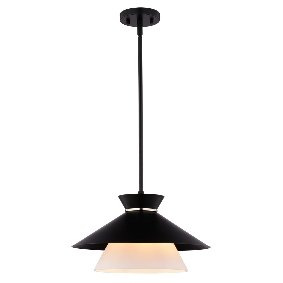 15-In. 1 Light Pendant Matte Black by Vaxcel International