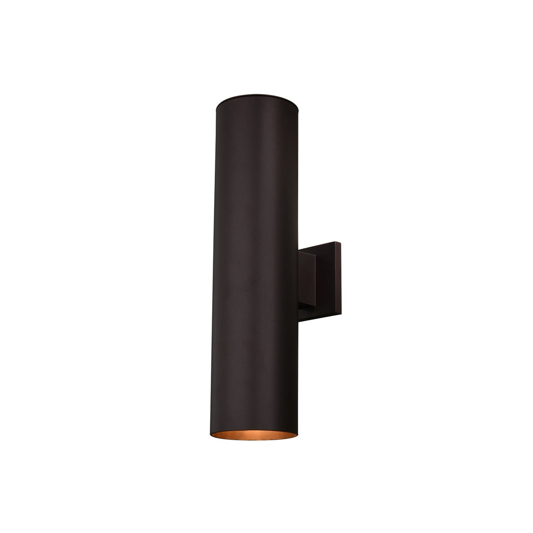 2 Light 20-In.H Outdoor Wall Light Deep Bronze by Vaxcel International