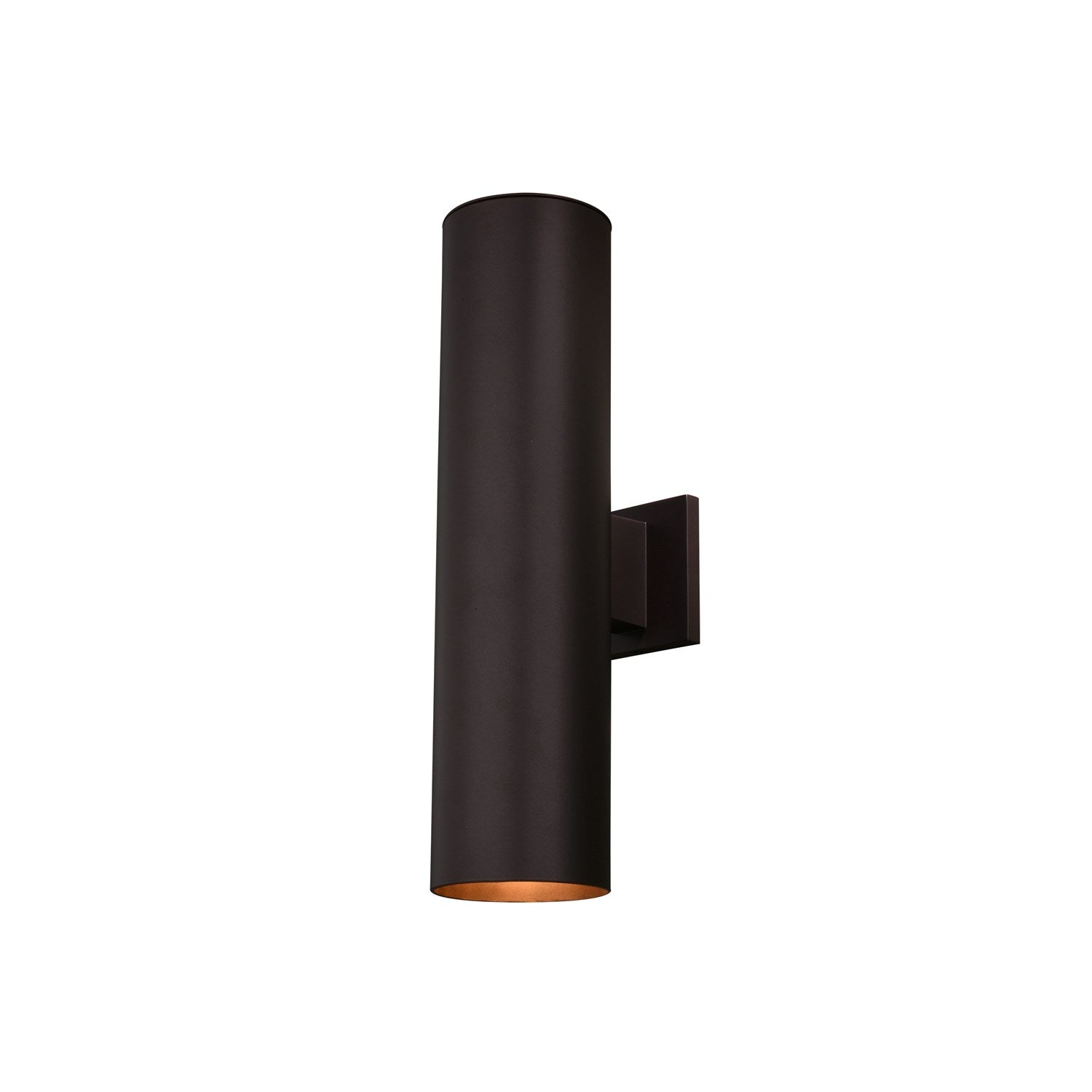 2 Light 20-In.H Outdoor Wall Light Deep Bronze by Vaxcel International