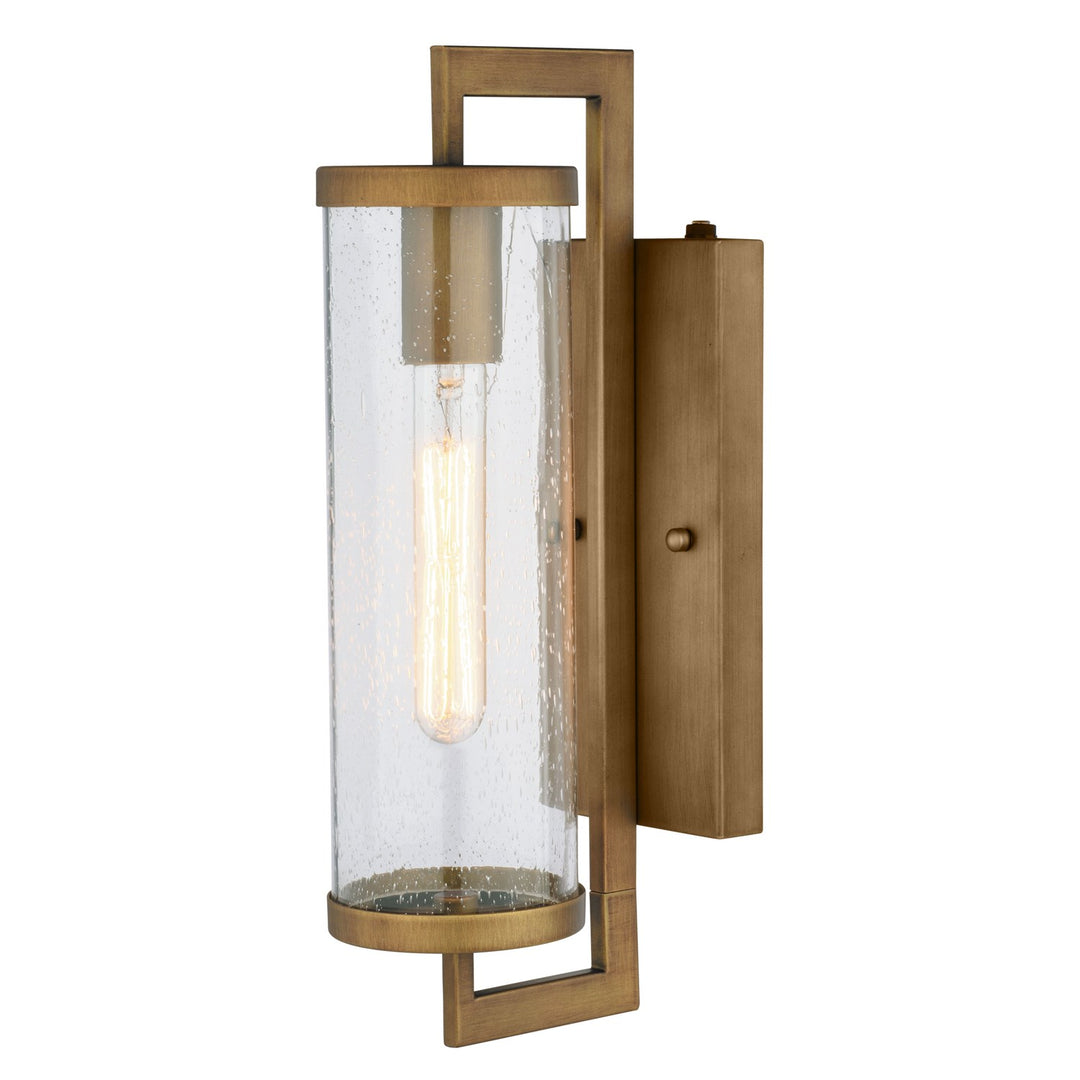16-In. H Outdoor Wall Light Warm Brass by Vaxcel International